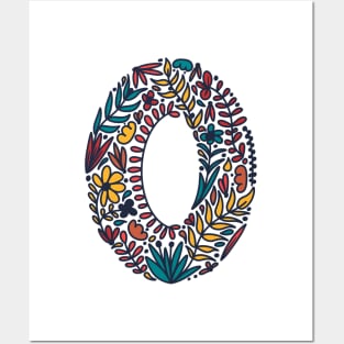 Tropical Letter O Posters and Art